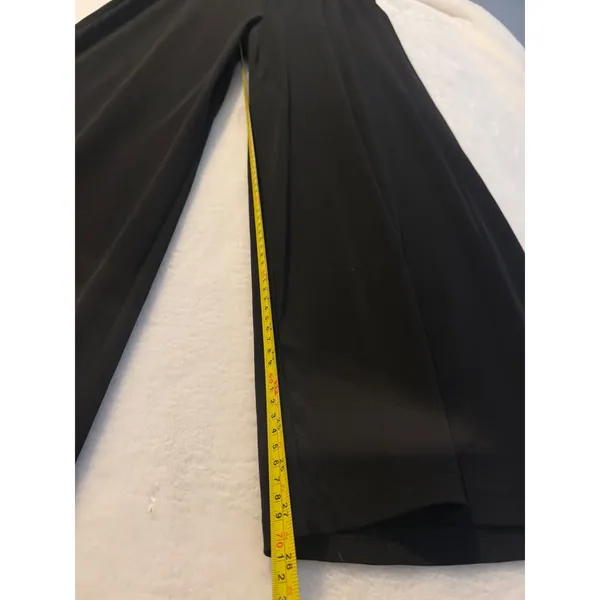 Spiegel Womens XL Black Wide Leg Lounge Pants Elastic Waist Stretch‎ Flowy - Image 5