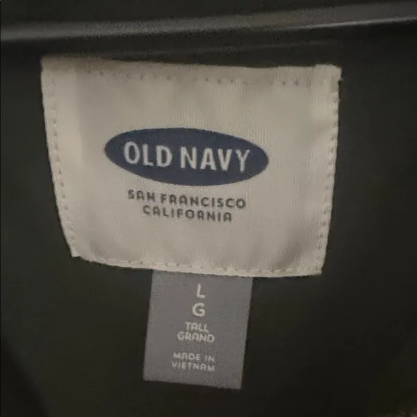 Old Navy Black Puffer Vest - Tall - Image 2