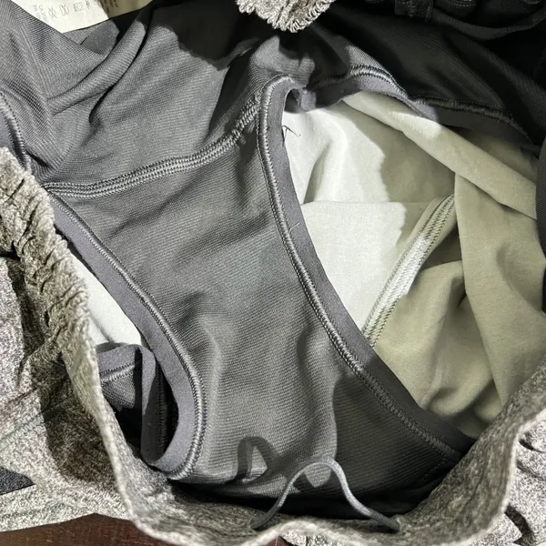 Lululemon Hotty Hot Shorts 8 Long Heather Lux Multi Black Heathered Black W7ATLT - Image 9