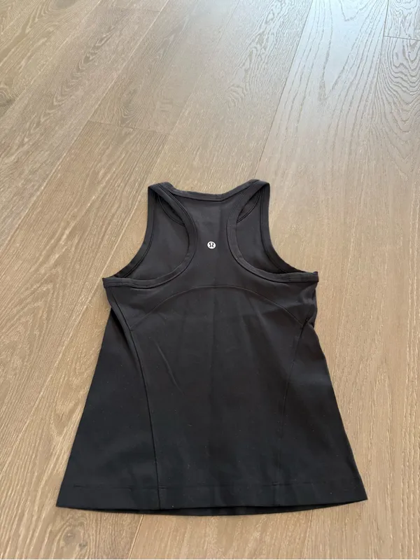 Lululemon Align Waist-Length Racerback Tank Top Black - Image 2