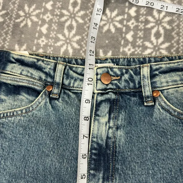 NWT Wrangler Westward 626 Two‎ tone ColorBlockHi Rise Bootcut Jeans Size 28 × 34 - Image 10