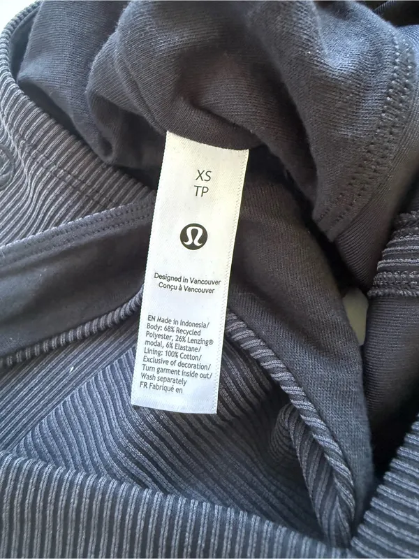 lululemon Ribbed Softstream Sweetheart Tank Top Size XS - Image 6