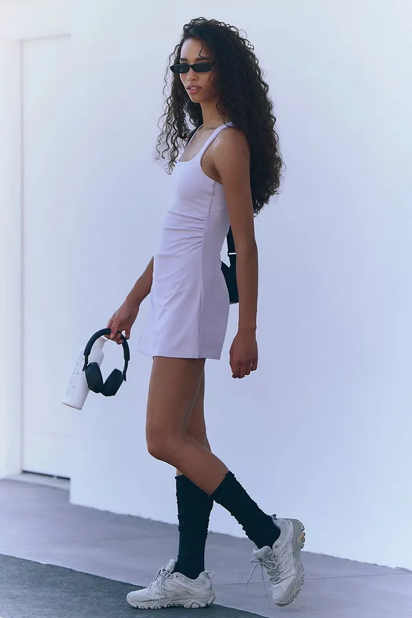 Free People Never Better Dress in Lavender Glaze - Image 10