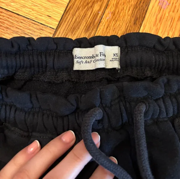 Black Abercrombie And Fitch Joggers - Image 2