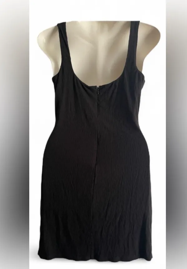 Lovers + Friends Black Mini Dress - Image 4