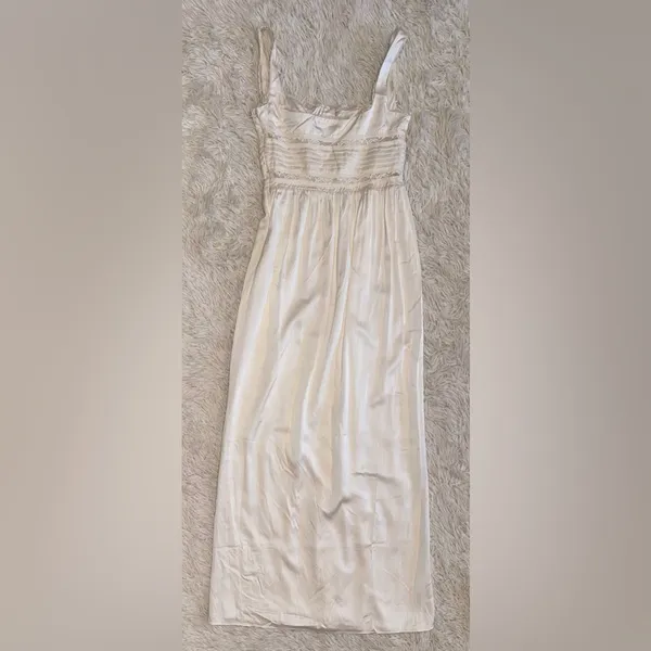 NWOT HOUSE OF CB ILLIANA Silk Blend Maxi Dress sz M - Image 9