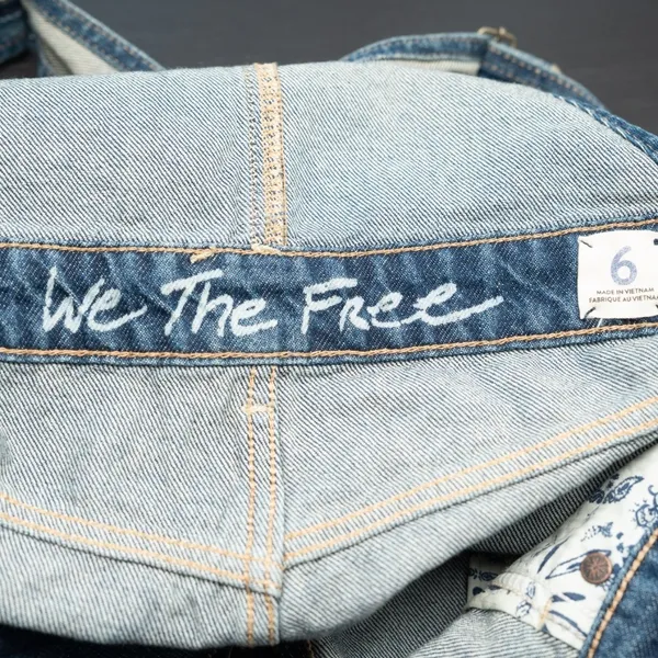 Free‎ People - New! Sunkissed Denim Shortalls - Image 8