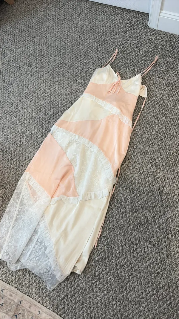 Daisy Street Lace Dress Slip Summer Side Split - Image 2