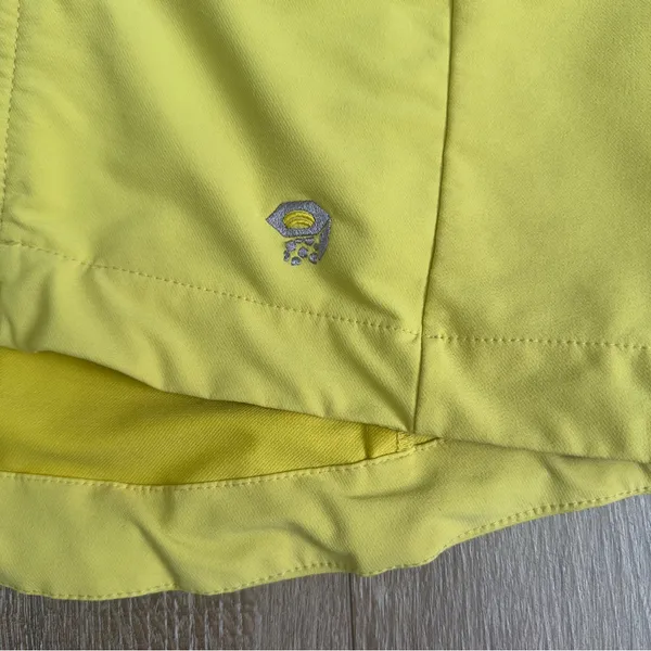 Mountain Hardwear Front Zip Jacket Women’s Size Medium Yellow - Image 6