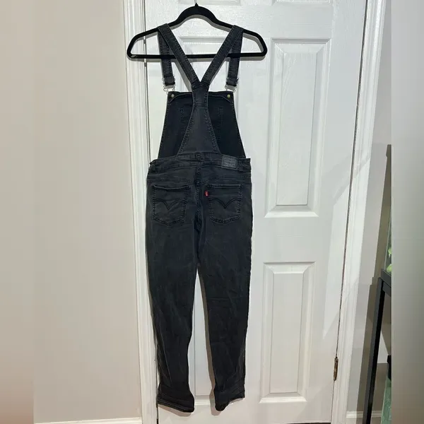 Levis Overalls kids‎ overall Bib Denim Stretch black size 16 - Image 4