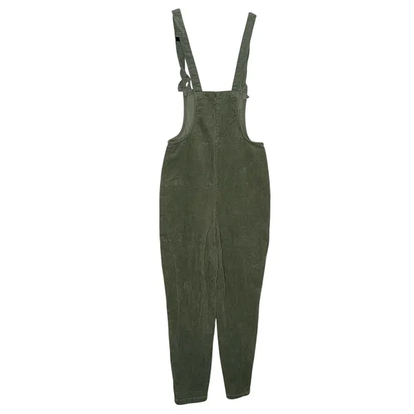 Lucy & Yak Corduroy Overalls Women US 2 Green Excellent Organic Cotton Dungarees - Image 7