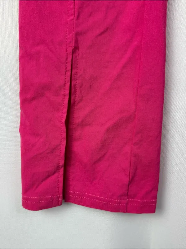Boutique Do + Be Hot Pink Straight Leg High Rise Pants S - Image 4