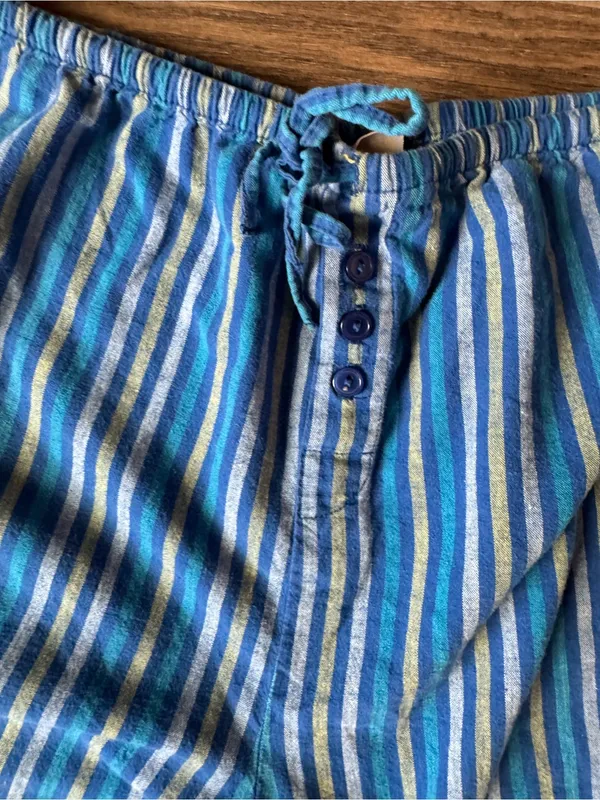 Secret Treasures Blue Striped Pj Pants - Image 2
