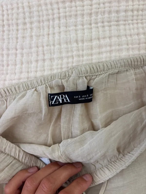 Creme  Beach Pants - Image 4