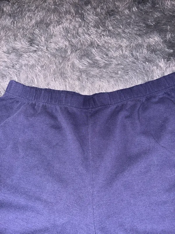 Navy Blue New York Sweat Shorts - Image 3