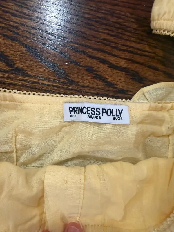Princess Polly Yellow Top - Image 3