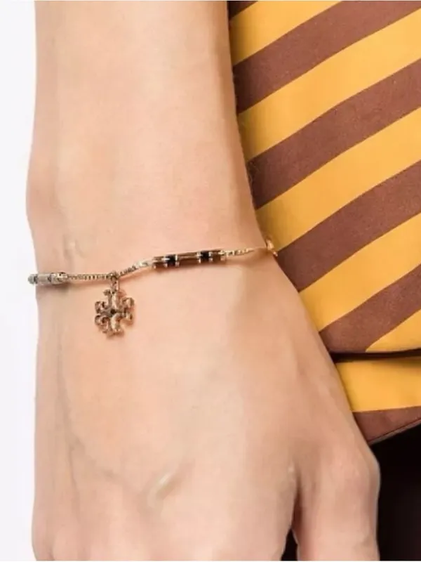 NWOT Tory Burch Kira Enamel Bar Bracelet - Image 5