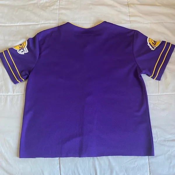 Aeropostale Lakers Button-Up Jersey - Image 3