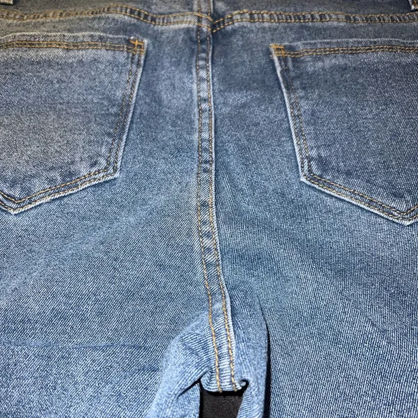 Princess Polly Dark Wash Flare Denim Jeans Size 12 - Image 13