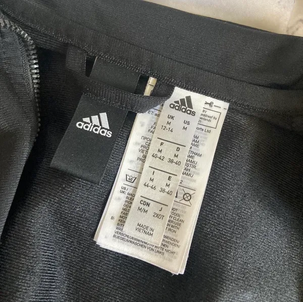 Adidas Classic black track jacket  - Image 6