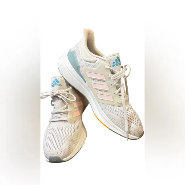 Adidas EQ21 Women's Dash Grey Running Shoes - Image 3