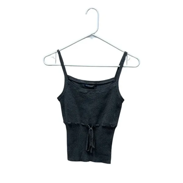 Brandy Melville Gray Sweater Tank one size - Image 5