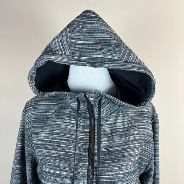Lululemon Define Jacket Womens 14 Nulu Space Dye Hoodie Full Zip Athleisure Yoga - Image 15