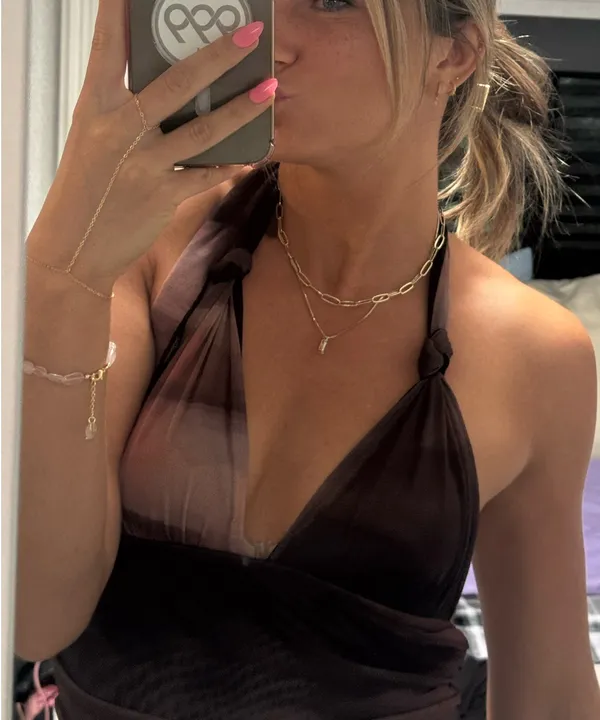 Halter top dress Purple - Image 5