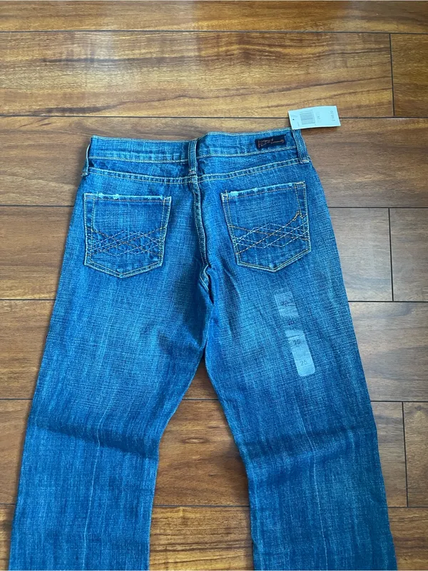 Citizens Of Humanity Indigo Flare Jeans - Image 3
