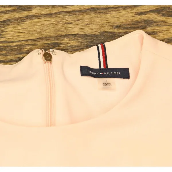 NWT Tommy Hilfiger Sheath Dress Ballerina Pink / Sky Captain / Ivory 6 - Image 7