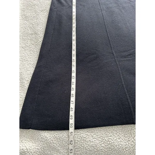 Madewell $168 Merino Wool Sweater Midi Dress Black NT938 Size S - Image 16