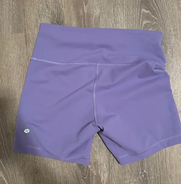 Purple Biker Shorts - Image 2
