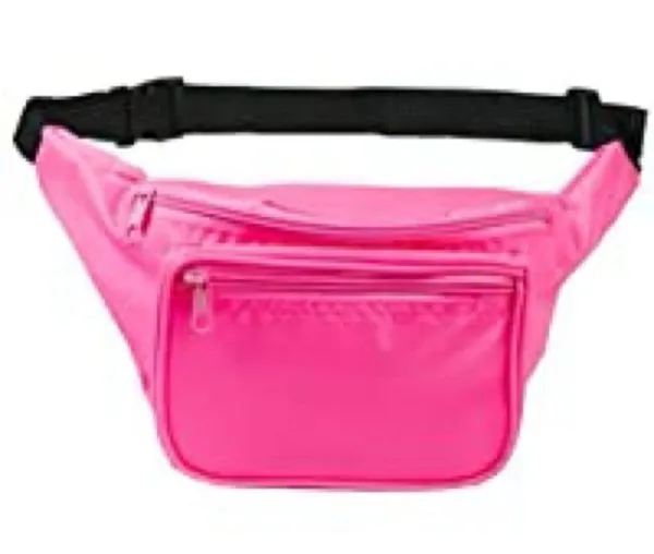 Neon Pink Fanny Pack - Image 5