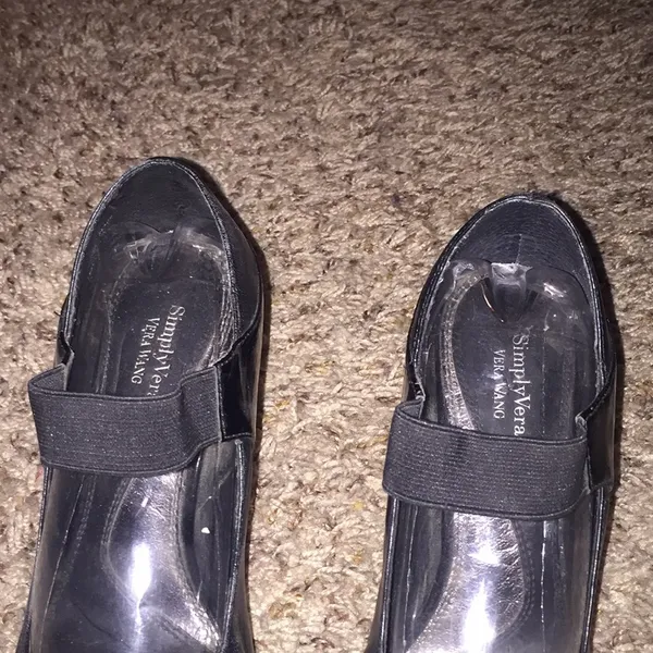Black Azalea Simply Vera Vera Wang Mary Jane Heals Size 6.5 - Image 5