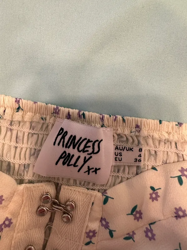Princess Polly Floral Crop Top - Image 5