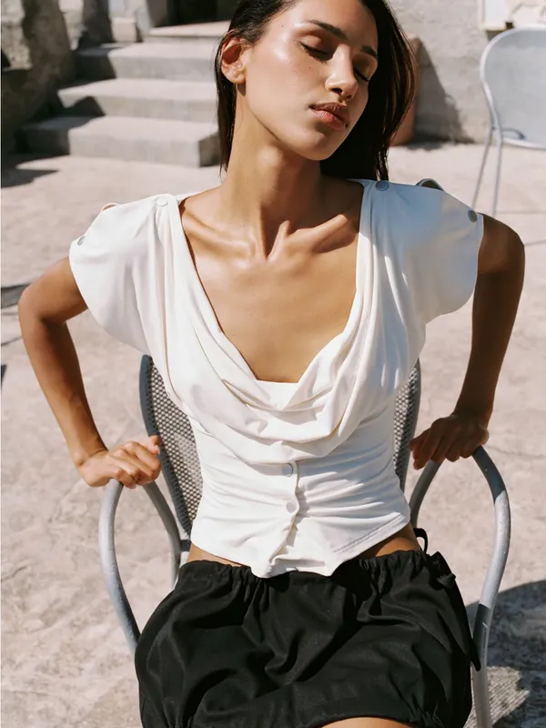 With Jean sienna top NEW - Image 2