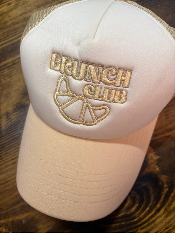 Brunch club hat Tan - Image 2