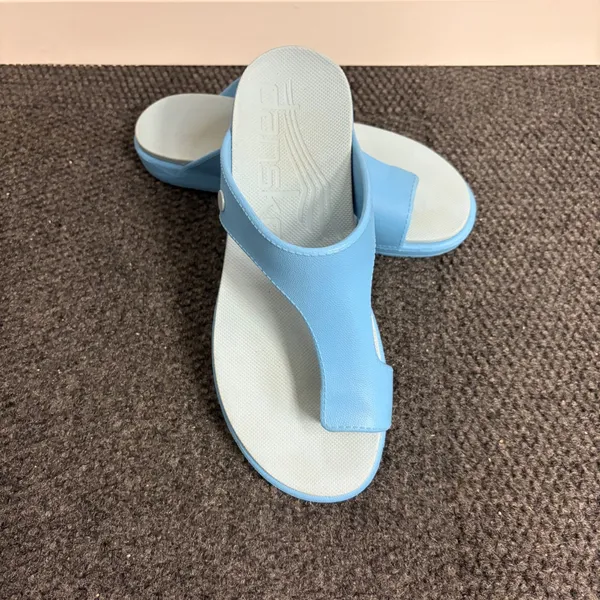 Dansko Kandi Sky Blue Molded Slide Sandals 4521055400 Womens Size 42 - Image 2