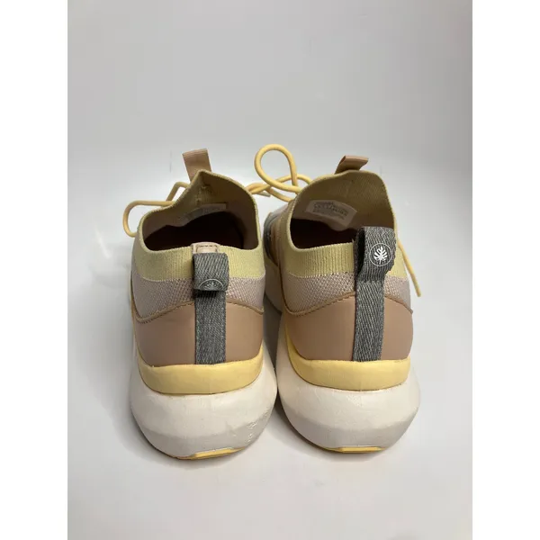 Nurture Boulder Sneakers Womens 9 Tan Yellow Excellent Mixed Media Low Top - Image 5