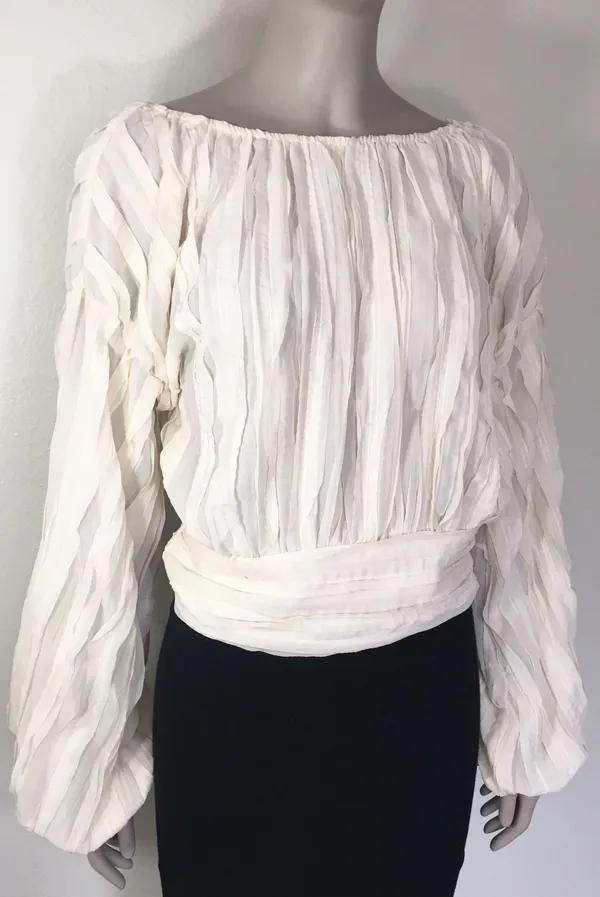 Line & Dot Ivory Janet Top NWT! - Image 4