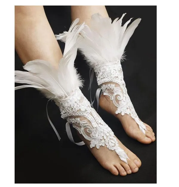 NEW White Lace Gloves Elegant Long Satin Bridal Banquet Prom Formal Dress - Image 6