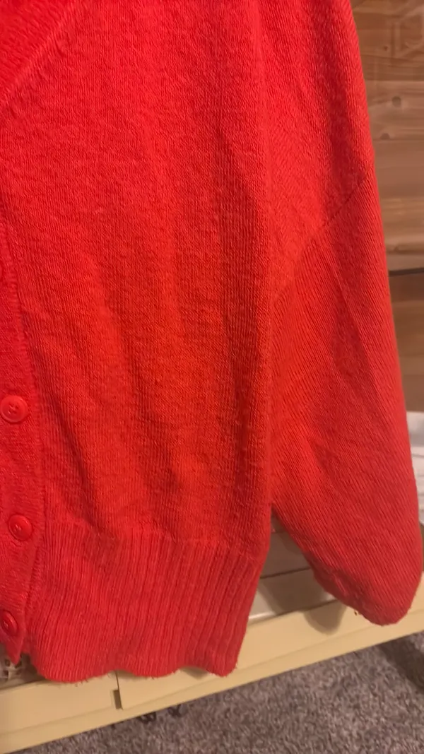 Sonoma Red/Orange Cardigan - Image 4