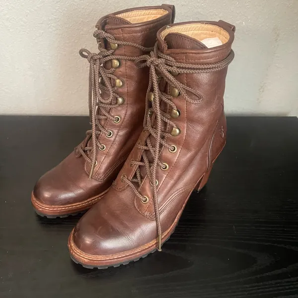 Frye Lucy Lace-Up Boots - Image 2