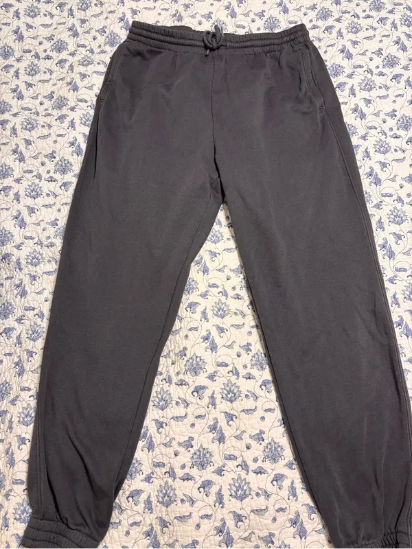 H&M Divided women’s Dark Gray Tracksuit Top is L and Pants are M Athleisure - Image 7