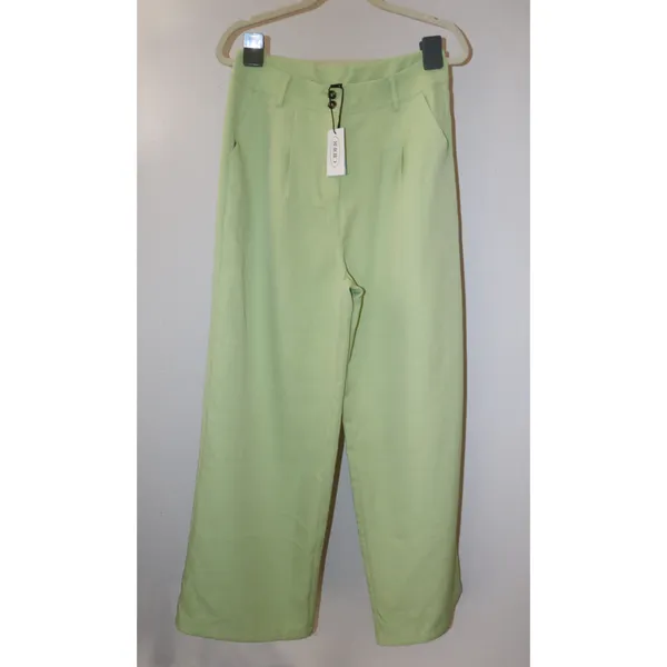 Cider Green Wide Leg Trousers Pants - Image 2