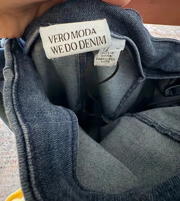 VERO MODA Denim Maxi Dress - Image 3