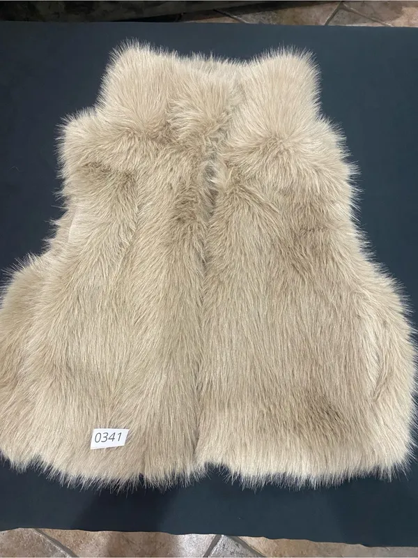 Jason Wu Women’s Cream Faux Fur vest - Image 2