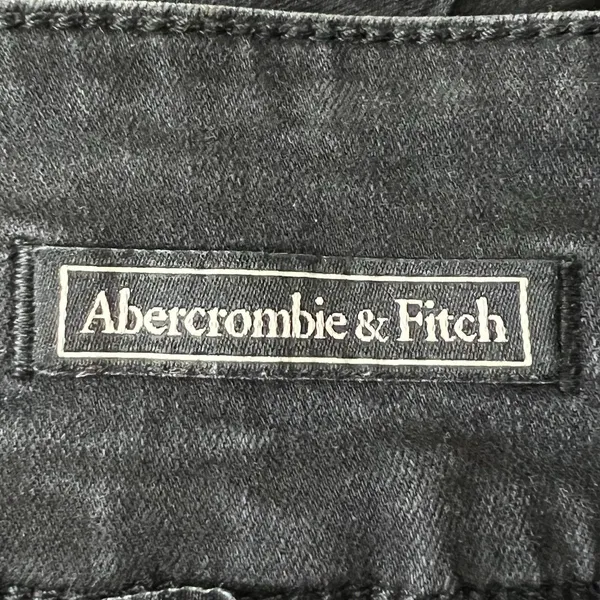 Abercrombie & Fitch Signature Denim Jeans Super Skinny High Rise 25 HR Stretch - Image 6