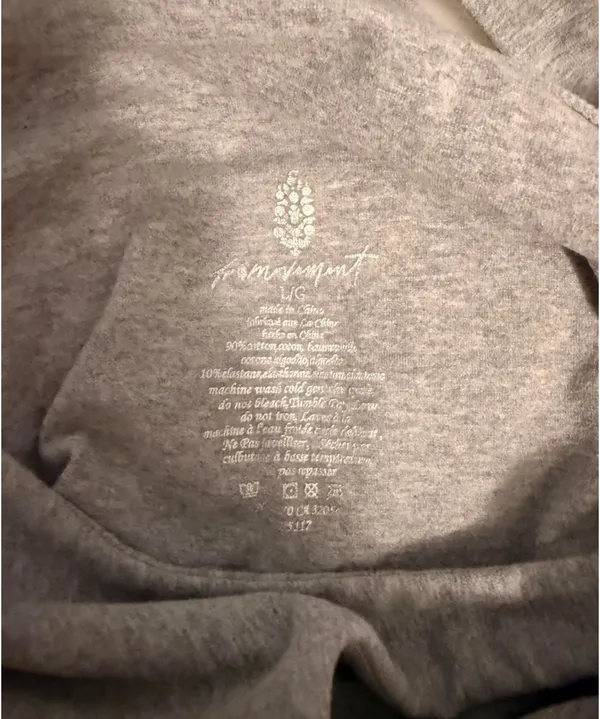 Free people Gray racer back top - Image 4