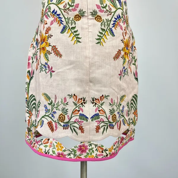 NWOT FARM Rio Linen Convertible 2‑in‑1 Dress Detachable Top & Skirt set Sz M - Image 8